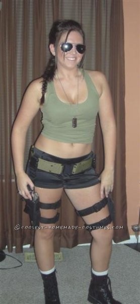 This costume is so legit! I have always loved the character Lara Croft and always thought that it would be so cool to become her in my own sexy way! 