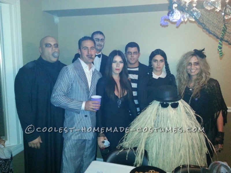 SuperEasy DIY Cousin Itt Costume from the Addams Family