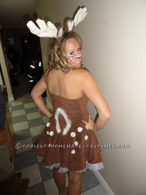 Sexy Glue Gun Deer Costume for a Woman