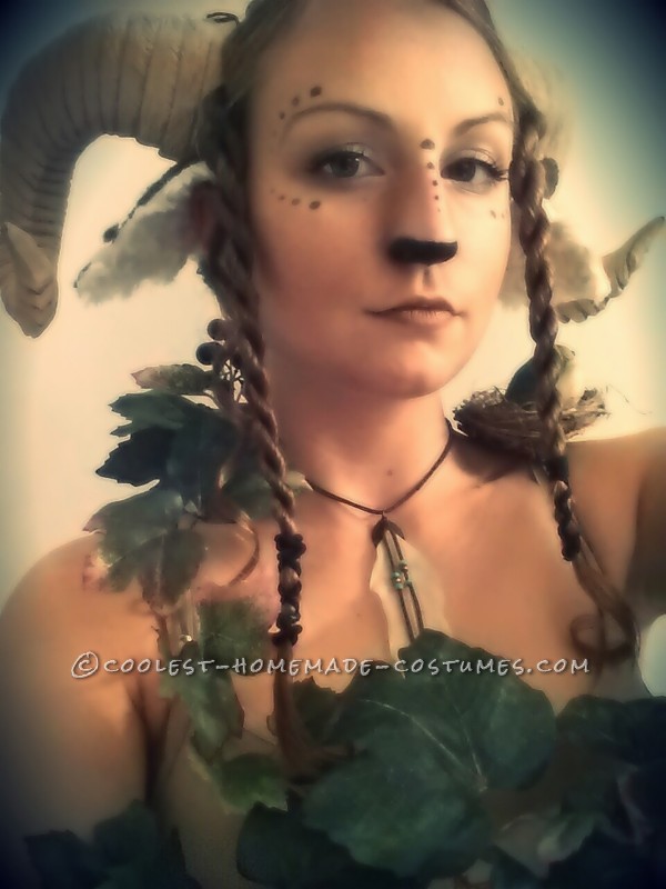 Beautiful Homemade Satyr Costume