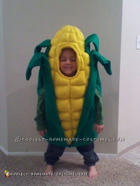 Cutest Handmade Corn Costume Ever!