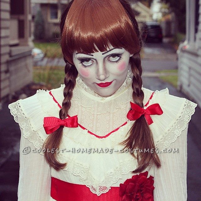Creepy Annabelle Halloween Costume