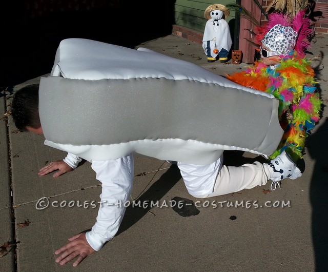 Coolest Dad and Child Costume: Elton John and Piano