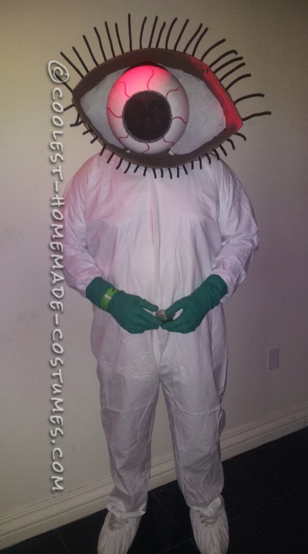 EYE Bola Treatment Lab Worker Costume