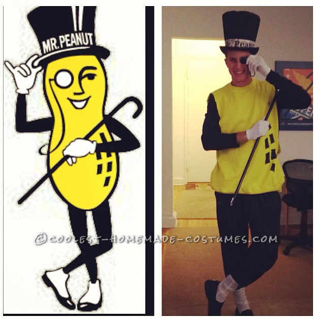 Game-Changing Mr. Peanut Costume