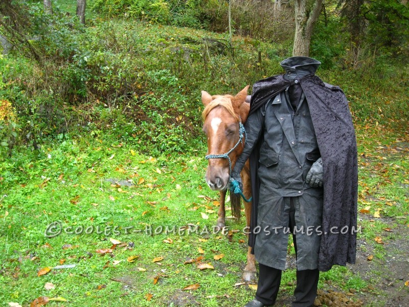 Creepy Headless Horseman Costume