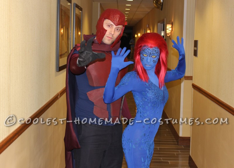 Supervillainous Magneto and Mystique Costumes