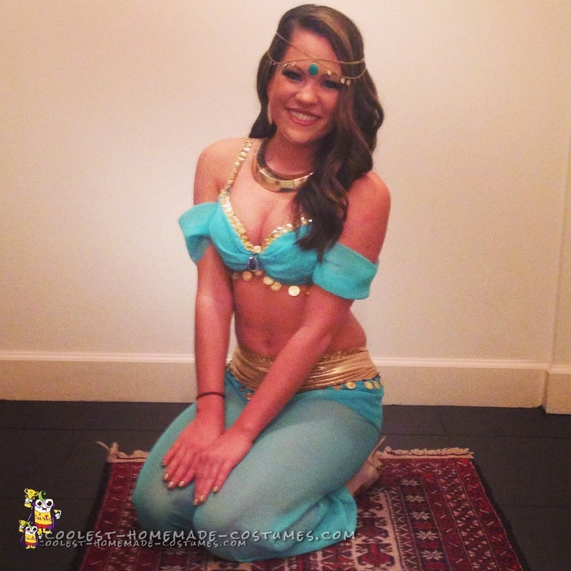 Cute DIY Princess Jasmine Costume