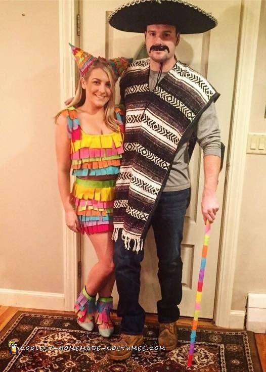 Mexican Pinata Couple Costume