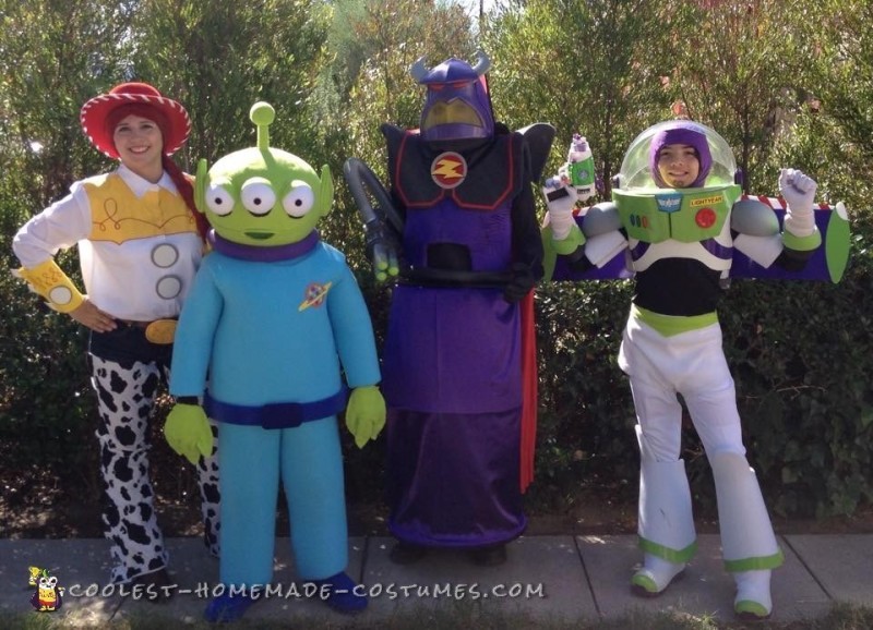 To Infinity and Beyond Family Costumes