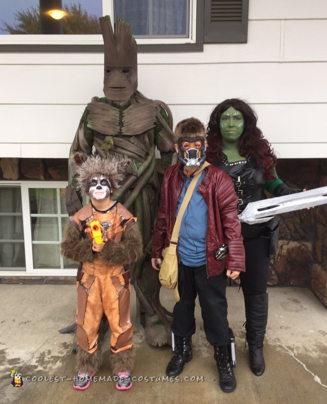 guardians of the galaxy family costume
