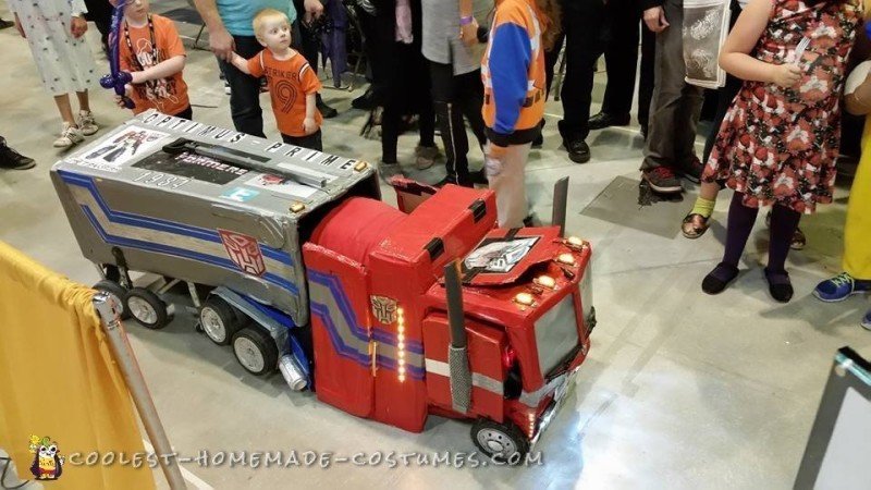 diy optimus prime costume