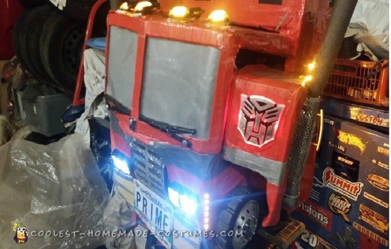 diy optimus prime costume