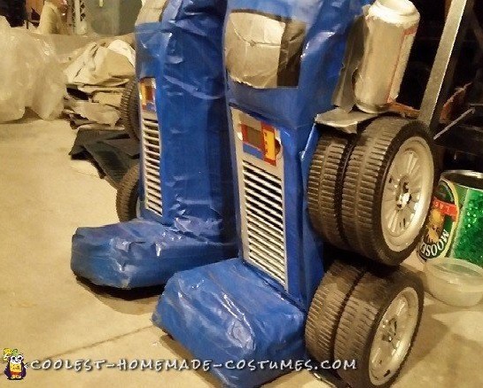 diy optimus prime costume