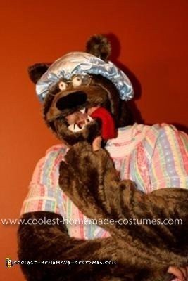 Coolest Homemade Big Bad Wolf Costume