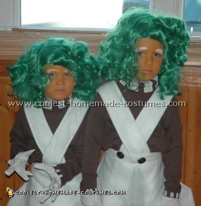 Charlie Oompa Loompa And The Chocolate Factory Fancy Dress 4 Piece Costume 