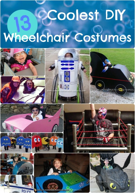 DIY Wheelchair Costumes