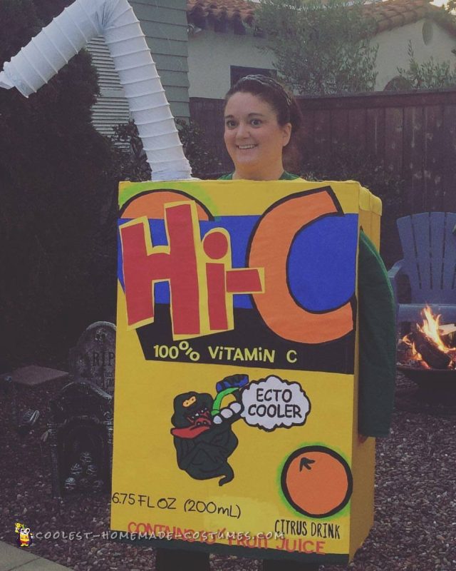 Hi-C Ecto Cooler Juice Box Costume