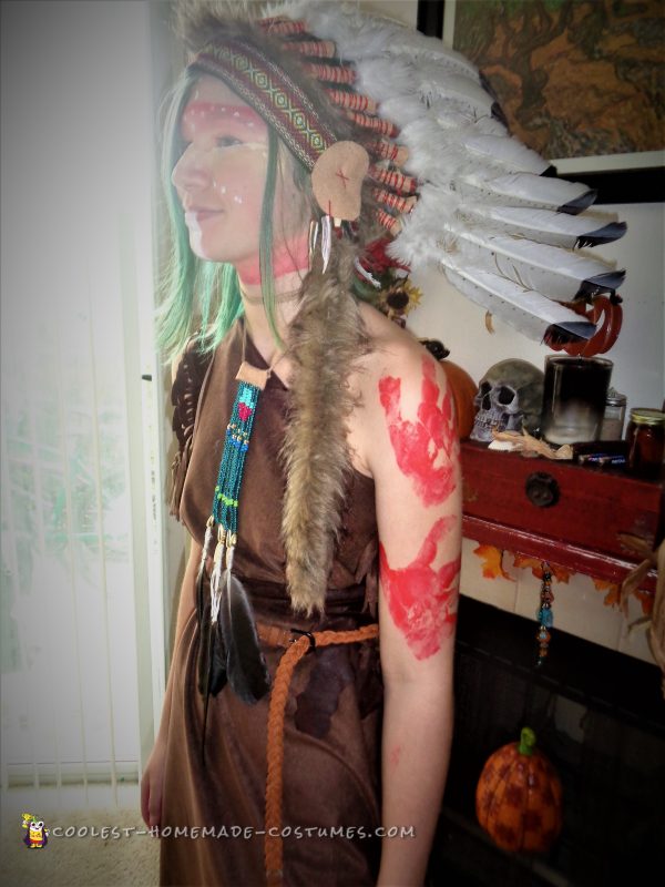 Homemade Indian Warrior Princess