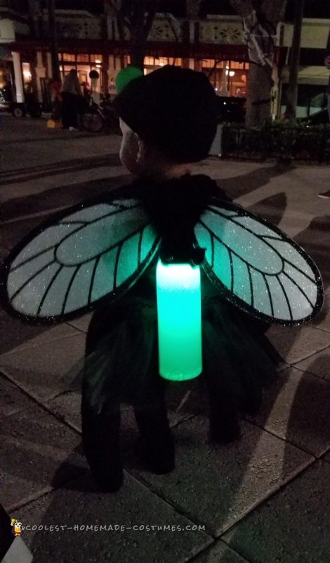 Little Girl Catching Lightning Bugs in a Jar