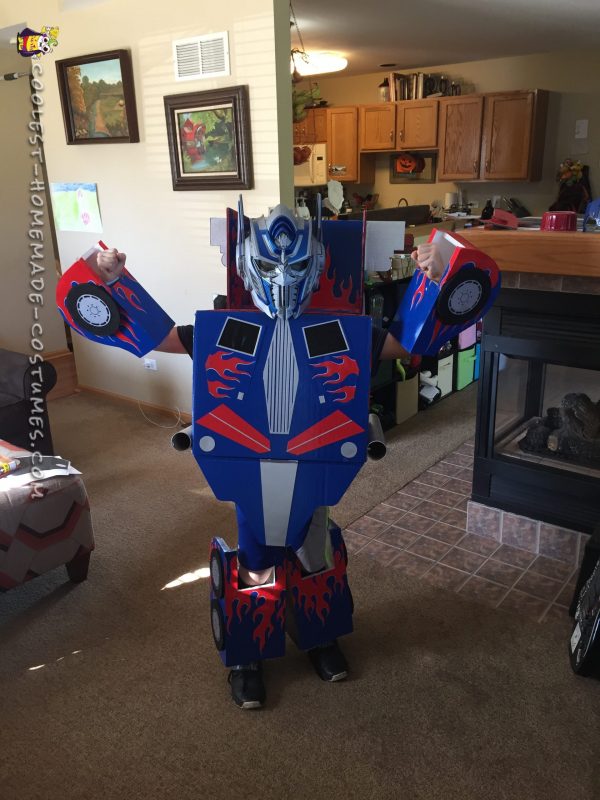 Optimus Prime Halloween Costume