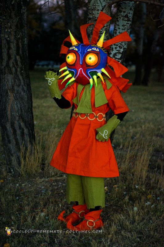 Showstopping Skull Kid from Zelda!