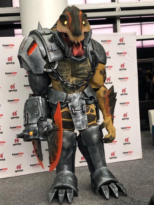 Scorched Earth Renekton costume from League of 