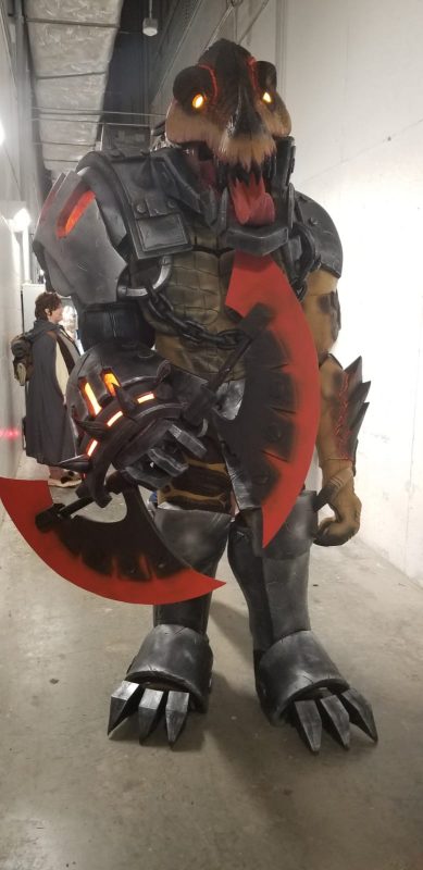 Scorched Earth Renekton costume from League of 