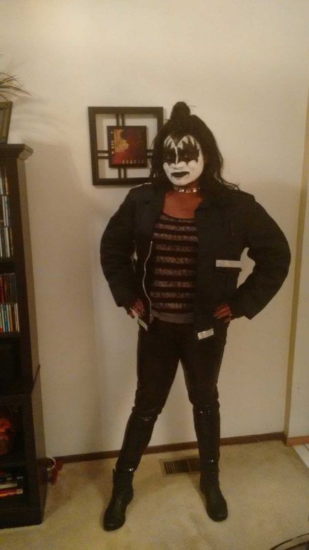 Female Gene Simmons Kiss Costume