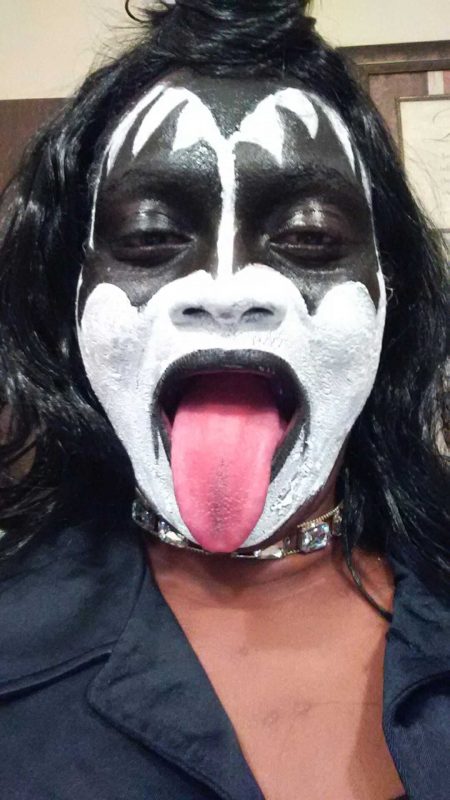 Female Gene Simmons Kiss Costume