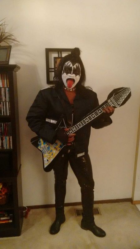 Female Gene Simmons Kiss Costume