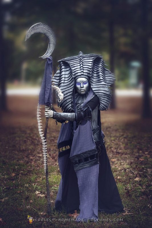 Cleopsis, Eater of death costume!