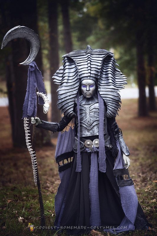 Cleopsis, Eater of death costume!