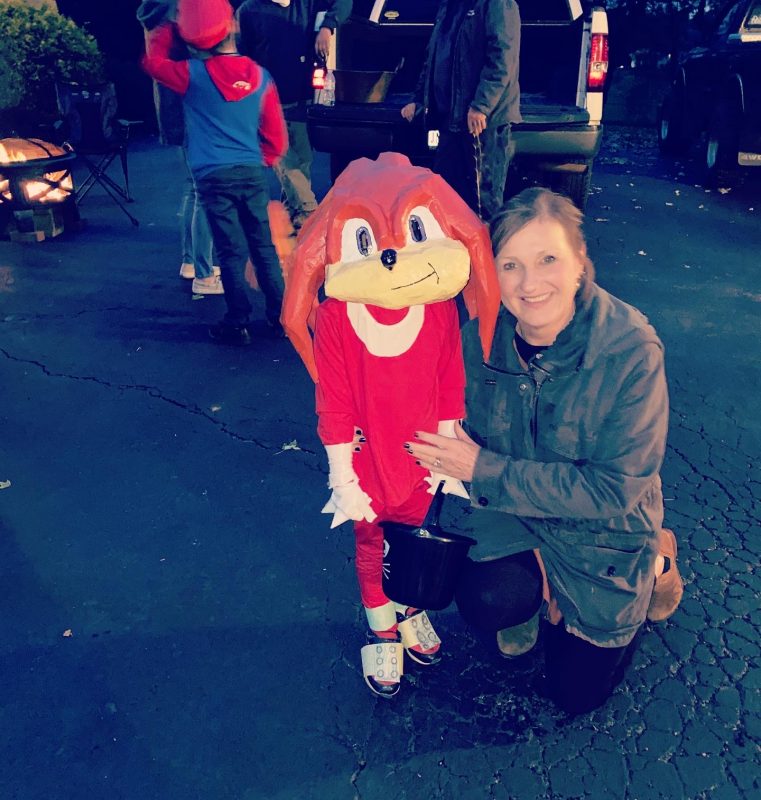 Homemade Paper Mache Sonic, Knuckles and Tales 