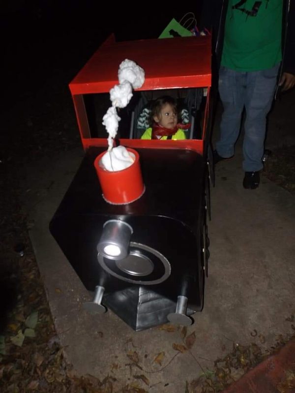 Coolest Train Engineer Stroller Costume