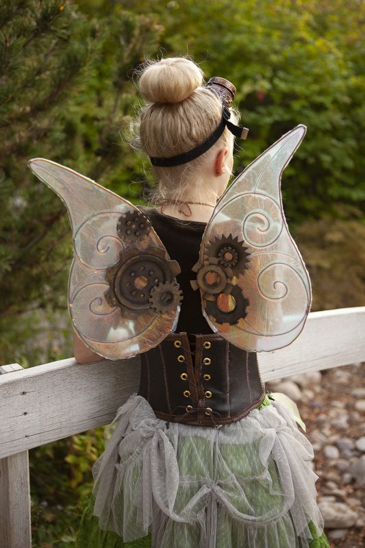 Coolest Ever DIY Tinkerbell Steampunk Costume