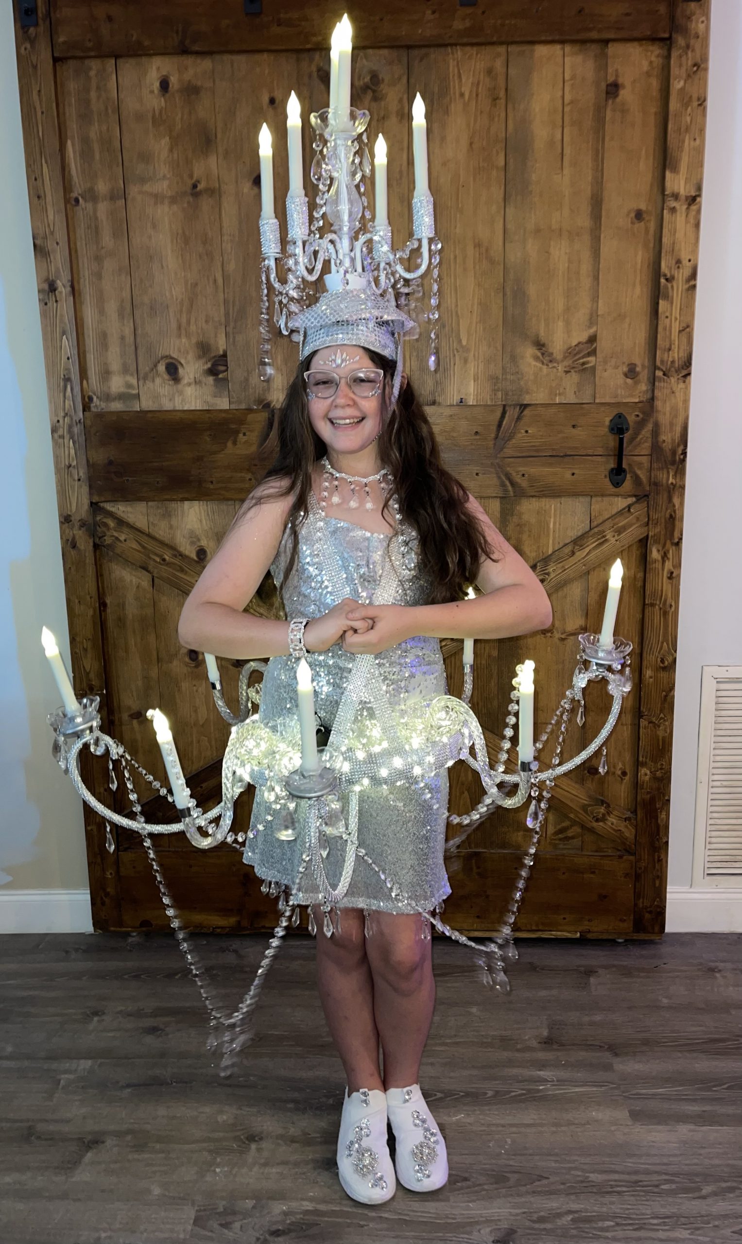 Met gala chandelier clearance dress