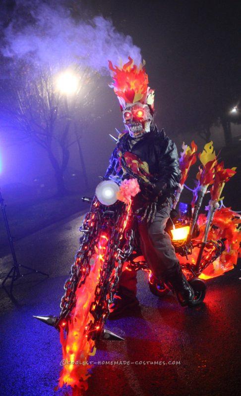 Homemade Ghost Rider Costume