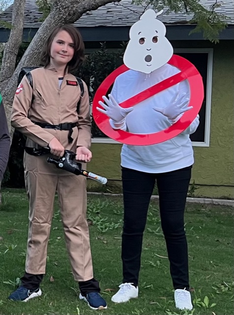 Uplifting Ghostbuster Logo Costume for Cancer Patient