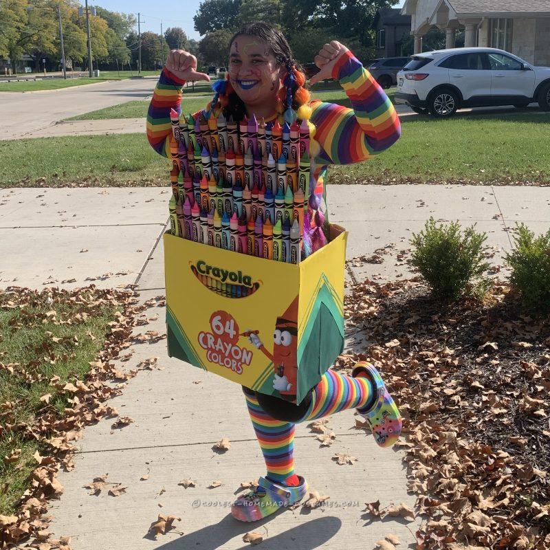 Coolest Crayola 64 Crayons Costume