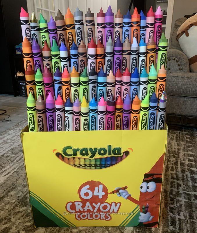 Coolest Crayola 64 Crayons Costume