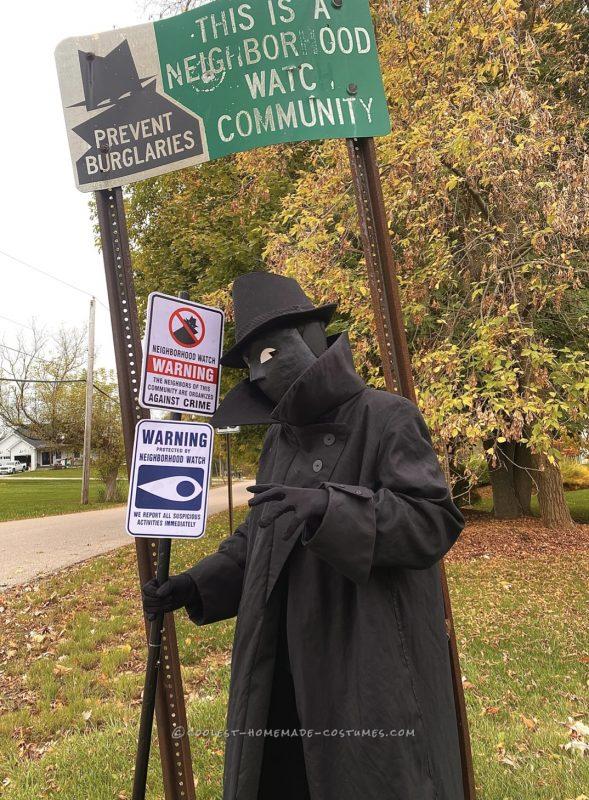 No-Theft-Needed Neighborhood Watch Burglar Costume 