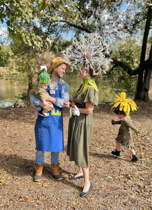 A gardener and his dandelions 