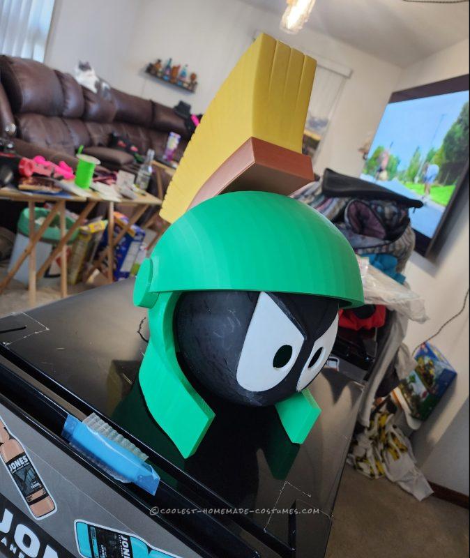 Coolest Home Made Marvin The Martian Costume!