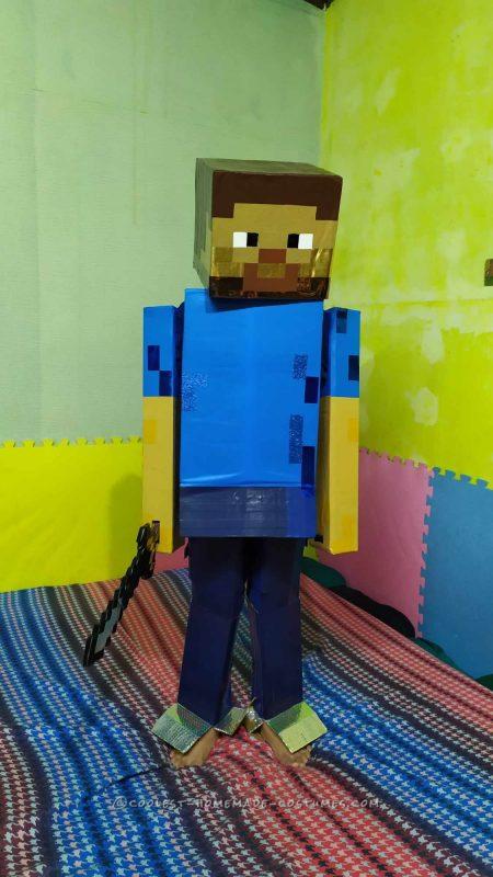 Unleash Your Inner Minecraft Hero with Herobrine and Giant Alex Halloween Costumes
