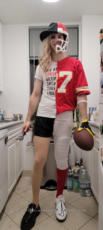 Wackiest Taylor Swift / Travis Kelce Mashup Costume