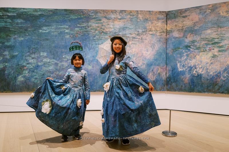 Wearable Masterpieces: Monet’s Water Lilies and Giverny Garden house