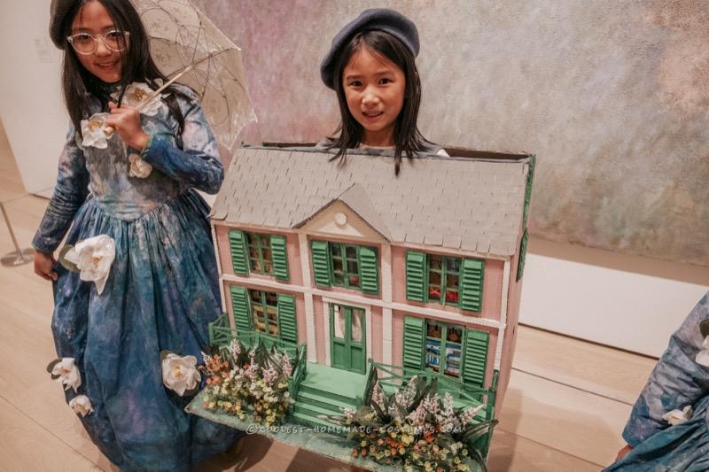 Wearable Masterpieces: Monet’s Water Lilies and Giverny Garden house