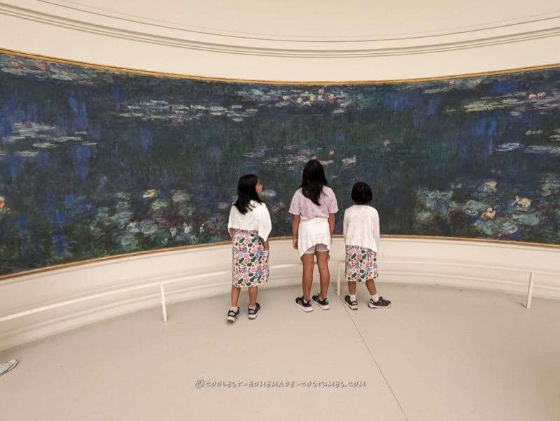 Wearable Masterpieces: Monet’s Water Lilies and Giverny Garden house