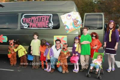 Scooby  Halloween Costumes on Coolest Diy Scooby Doo Group Halloween Costumes 16